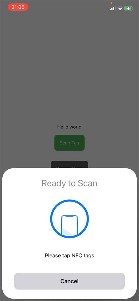 scan tag keeps coming up when turning on nfc|i couldn't read nfc tag.